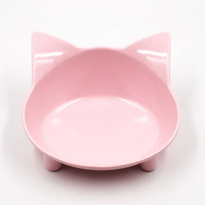 Non-Slip Cat Food Bowl Dog Plate Shallow Pet Feeding Bowl for Cats