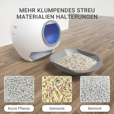 Artificial Shove Automatics Self Cleaning Litter Box with App Controls