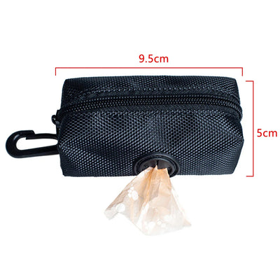 Dog Excrement Trash Container Space-Saving Poop Bag Holder for Walking