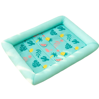 Spring and Summer Cooling Pet Cats Mat Ice Pad Dog Sleeping Square Mats For Dogs Cats Pet Kennel Top Quality Cool Cold Pet Bed