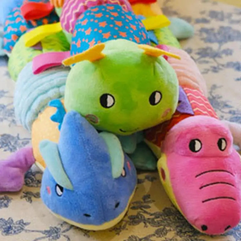 Dog Chew Toy Interactive Animals Toy Dog Toys Animals Chew Toy Crocodile Caterpillar Lizard Soft Squeaky Puppy Toys For Small