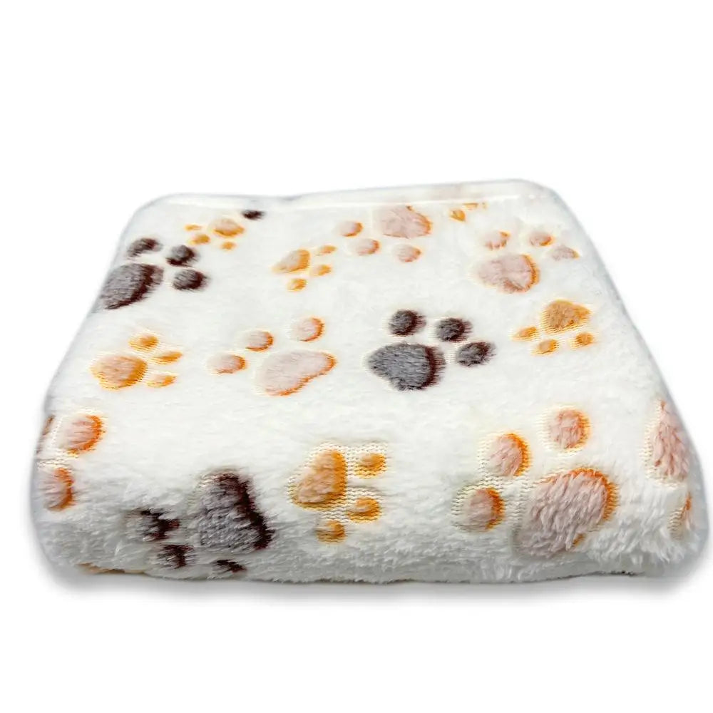 3 Sizes Cute Warm Pet Bed Mat Cover Towel Handcrafted Cat Dog Fleece Soft Blanket for Small Medium Large dogs Puppy Pet Supplies