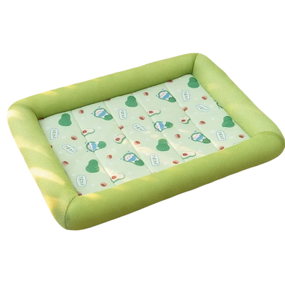 Spring and Summer Cooling Pet Cats Mat Ice Pad Dog Sleeping Square Mats For Dogs Cats Pet Kennel Top Quality Cool Cold Pet Bed