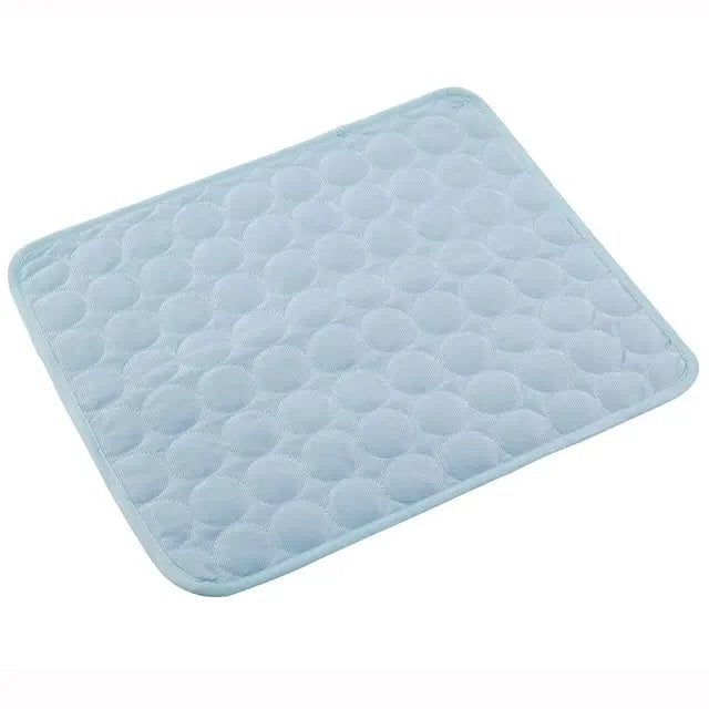 Dog Cooling Mat Summer Pad Mat For Dogs Cat Breathable Blanket Cat Ice Pads Washable Sofa Breathable Pet Dog Bed Pet Mats Puppy