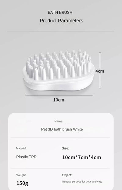 Dog Bathing Artefacts Cat Bathing Utensils Washing Dog Washing Cat Brush Golden Hair Dog Bathing Brush Puppy Pet Supplies