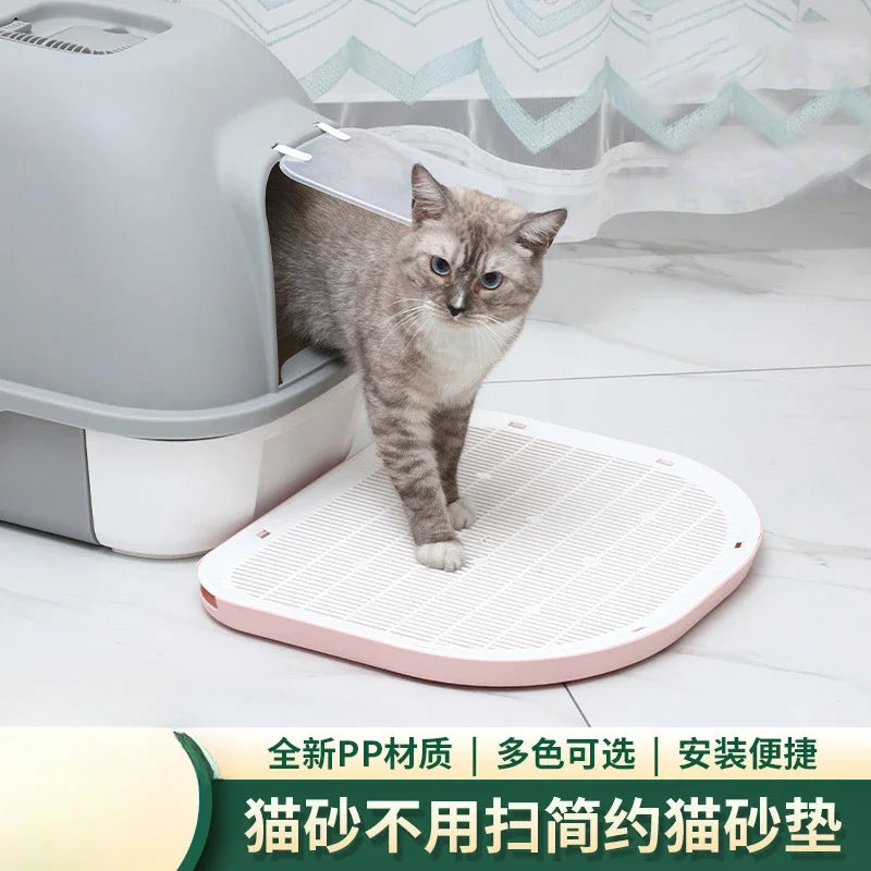 Cat Litter Mat Splash-proof Double-layer Cat Litter Pad Pet Supplies