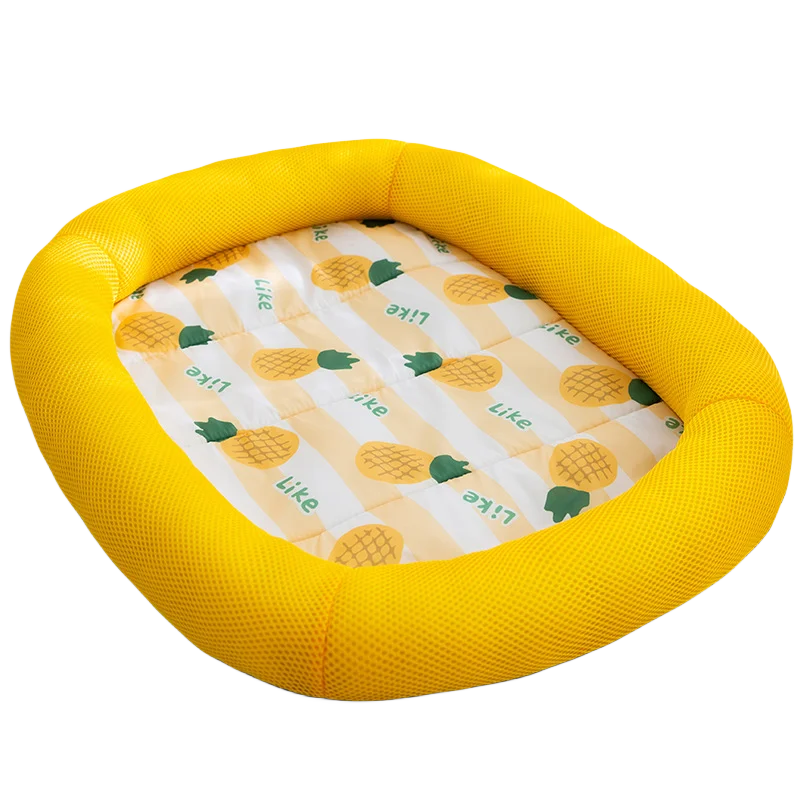 Spring and Summer Cooling Pet Cats Mat Ice Pad Dog Sleeping Square Mats For Dogs Cats Pet Kennel Top Quality Cool Cold Pet Bed