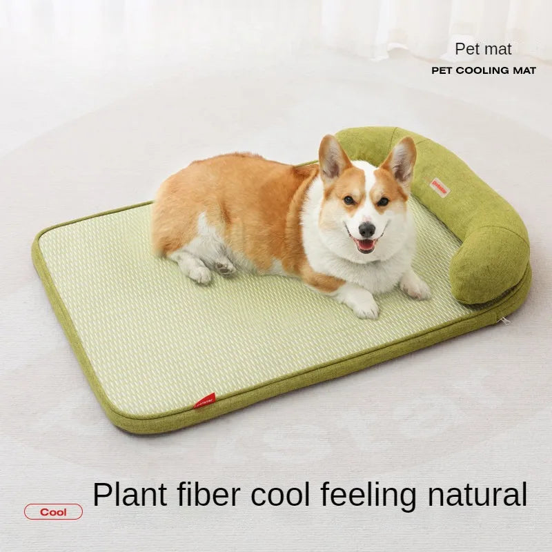 Pet mat, kennel , removable and washable cat ice pad, summer cooling dog sleeping floor mat