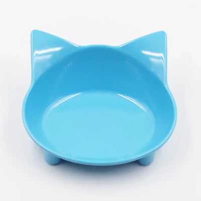 Non-Slip Cat Food Bowl Dog Plate Shallow Pet Feeding Bowl for Cats