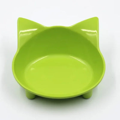 Non-Slip Cat Food Bowl Dog Plate Shallow Pet Feeding Bowl for Cats