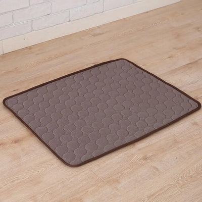 Soft Pet Cooling Mat Indoor Outdoor Ice Silk Dog Cat Cool Pad Cushion Pads