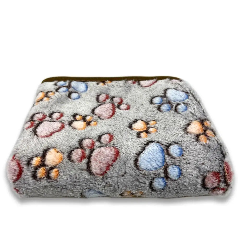 3 Sizes Cute Warm Pet Bed Mat Cover Towel Handcrafted Cat Dog Fleece Soft Blanket for Small Medium Large dogs Puppy Pet Supplies