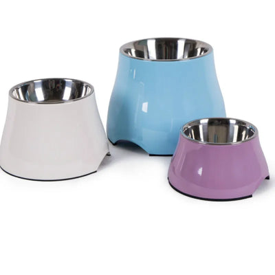 Stainless Steel Cat and Dog Food Bowls Non-Slip Pet Feeding Dish 