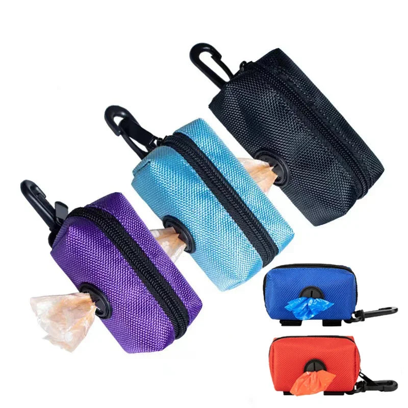 Portable Pet Puppy Dog Poop Bag Dispenser Waste Bag Holder