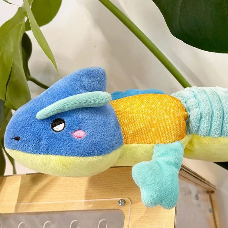 Dog Chew Toy Interactive Animals Toy Dog Toys Animals Chew Toy Crocodile Caterpillar Lizard Soft Squeaky Puppy Toys For Small